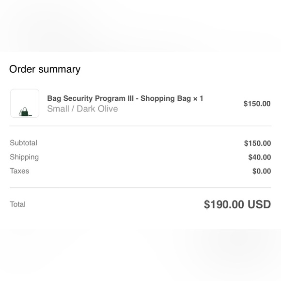 TELFAR Small Dark Olive Shopping Bag - Picture 17 of 17